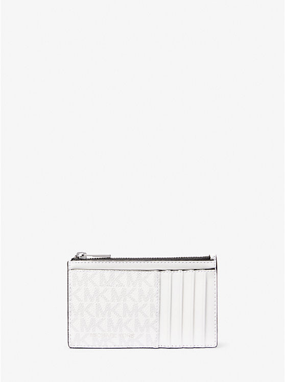 Cooper Slim Signature Logo Zip Wallet