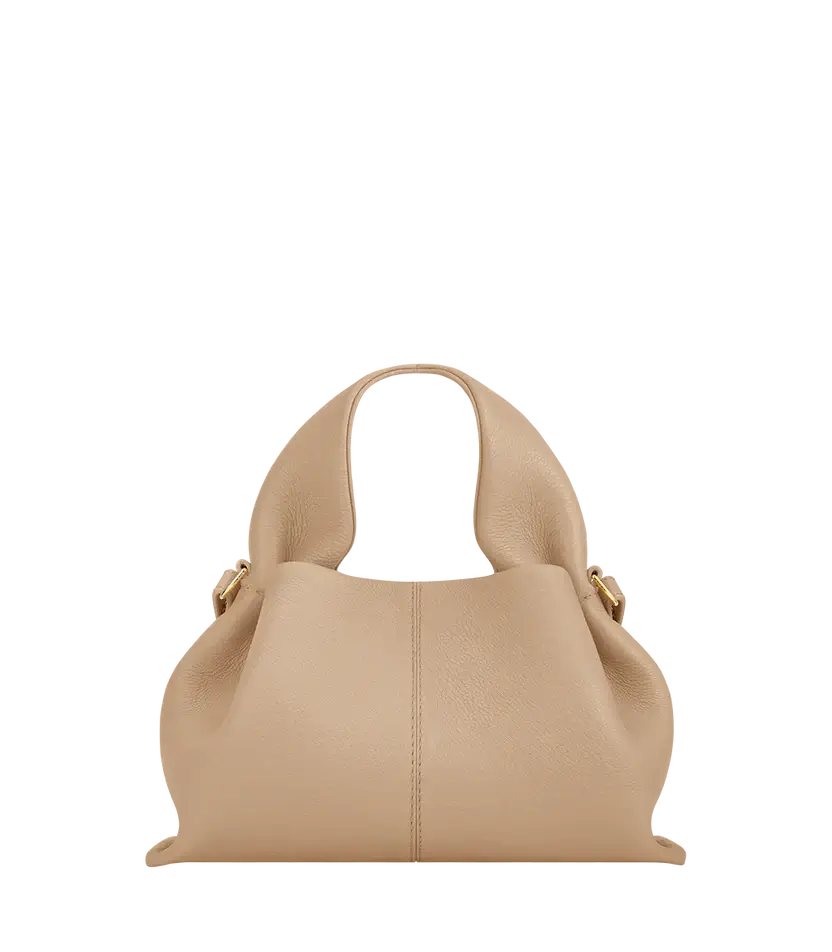 Polene Numéro Neuf Mini Edition Textured Beige - Size: One Size Bags | Shop From The Mirage