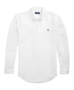 Ralph Lauren White Linen Shirt