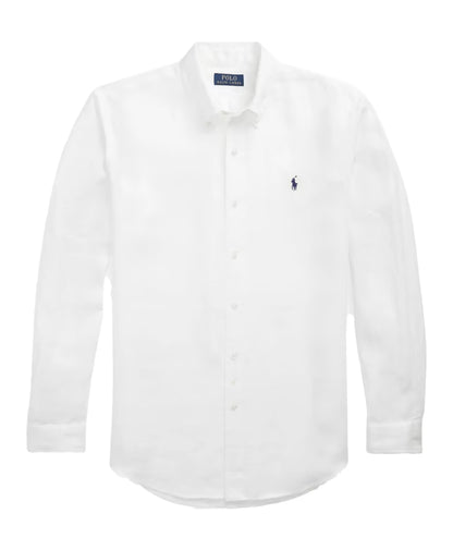 Ralph Lauren White Linen Shirt
