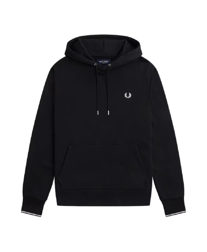 Fred Perry Tipped Hooded Sweatshirt
