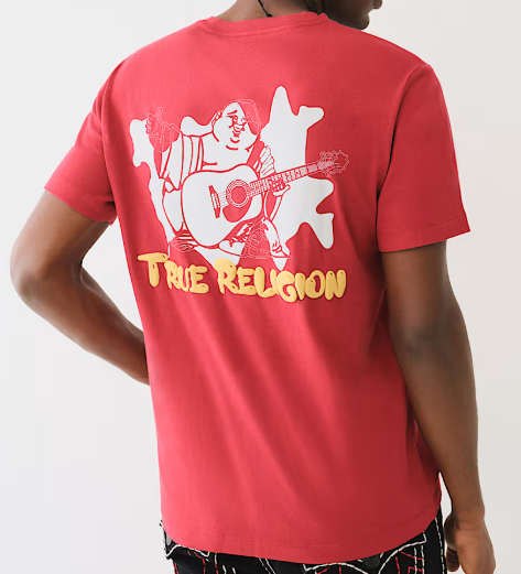 SPLATTERED BUDDHA LOGO TEE