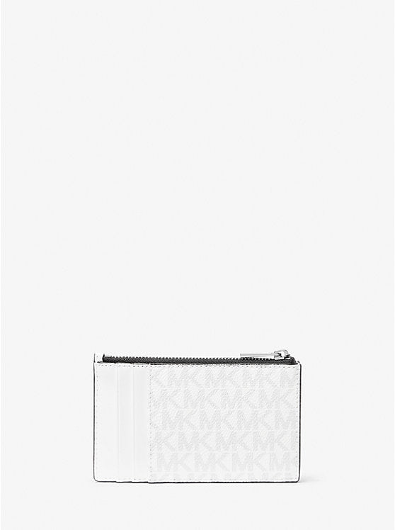 Cooper Slim Signature Logo Zip Wallet