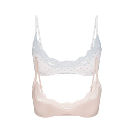 Fits Everybody Lace Scoop Bralette 2-pack