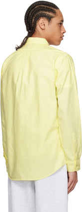 Polo Ralph Lauren Yellow Classic Fit Mineral-Dyed Oxford Shirt