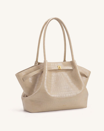 Hana Large Tote Bag - Black