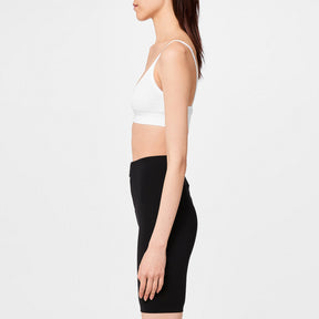 Helvetica Logo Basic Rib Bra