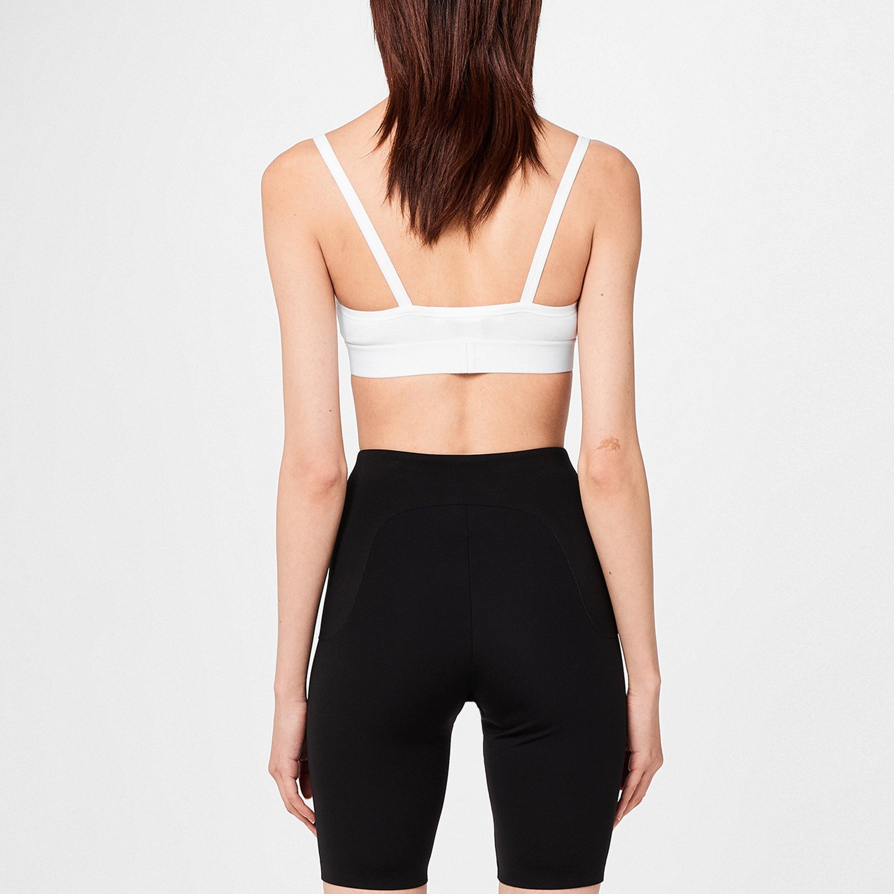 Helvetica Logo Basic Rib Bra