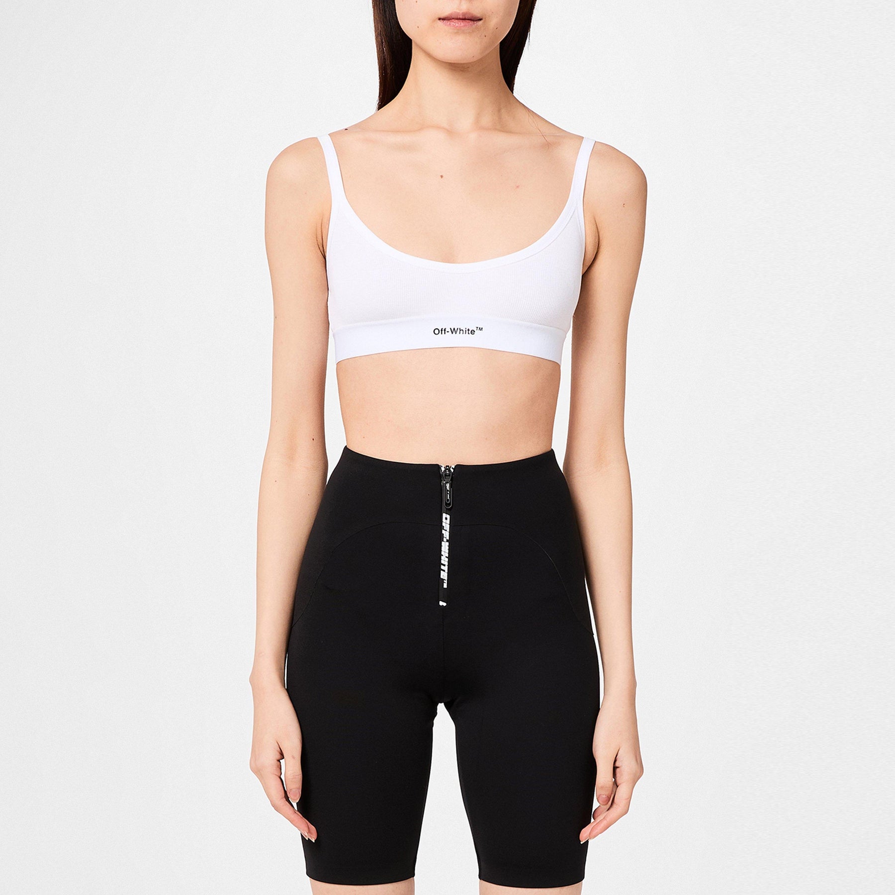 Helvetica Logo Basic Rib Bra