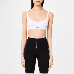 Helvetica Logo Basic Rib Bra