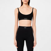 Helvetica Logo Basic Rib Bra