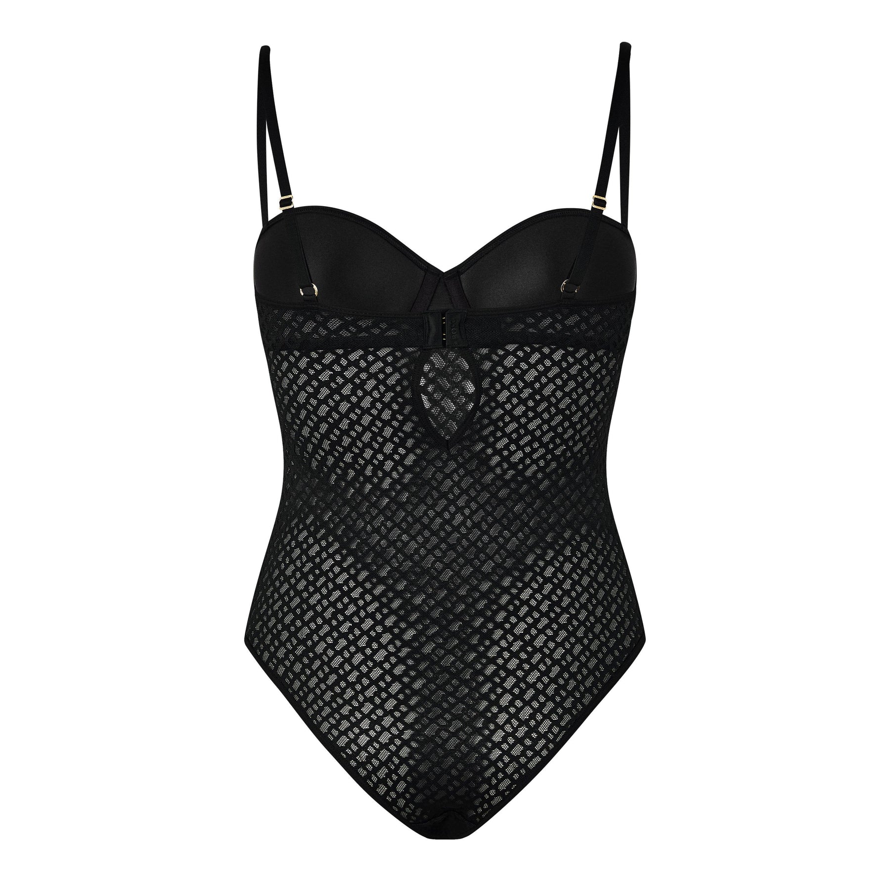 Women's B Lace Design Bodysuit