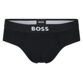 Three-pack of logo-waistband briefs