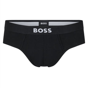 Three-pack of logo-waistband briefs
