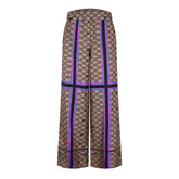 Women's Mono Pyjama Pant, All-over Monogram Print Trousers