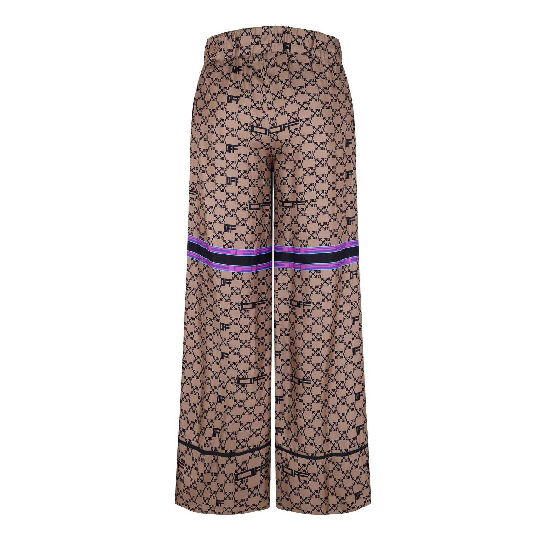 Women's Mono Pyjama Pant, All-over Monogram Print Trousers