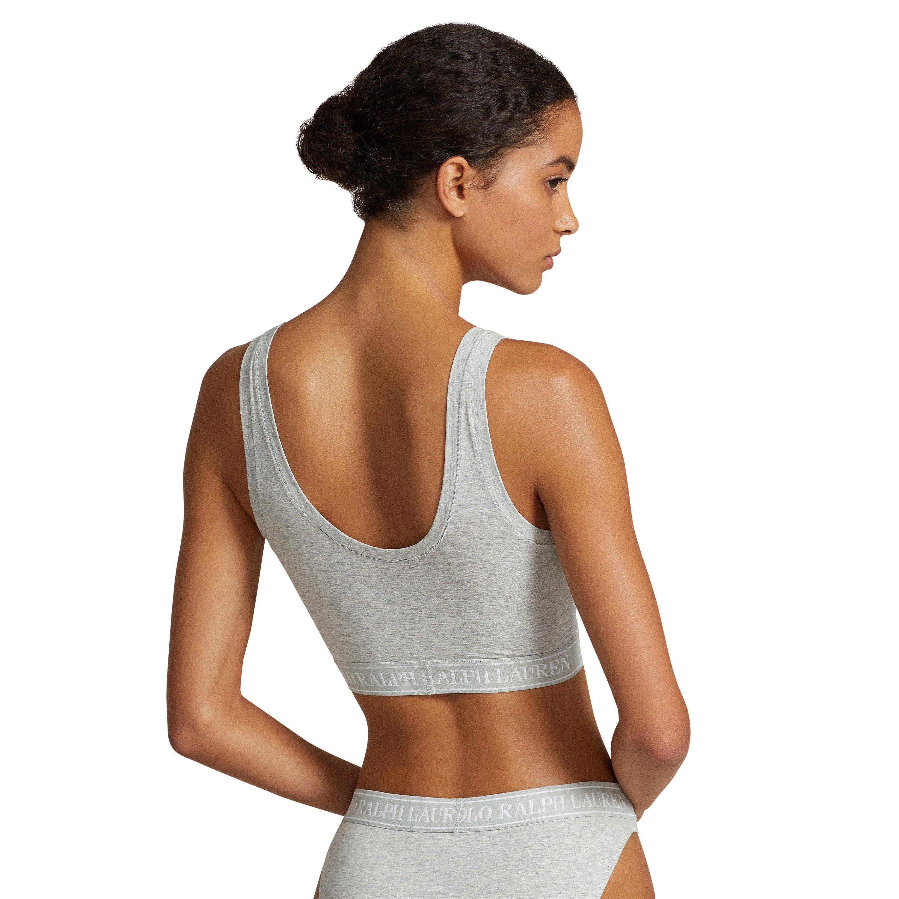 Cotton Non-Wired Scoop Bralette