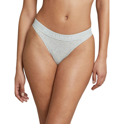 Mid Rise Jersey Thong