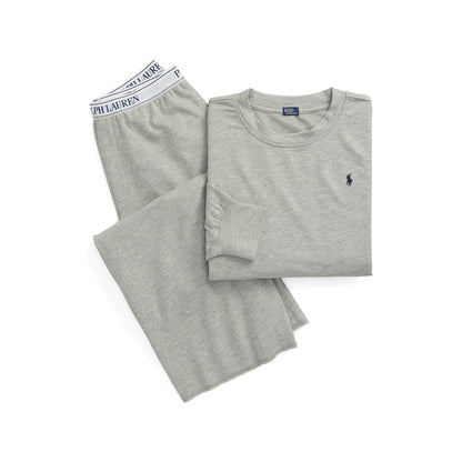Women's Crew-neck Long Sleeve Pyjama Set