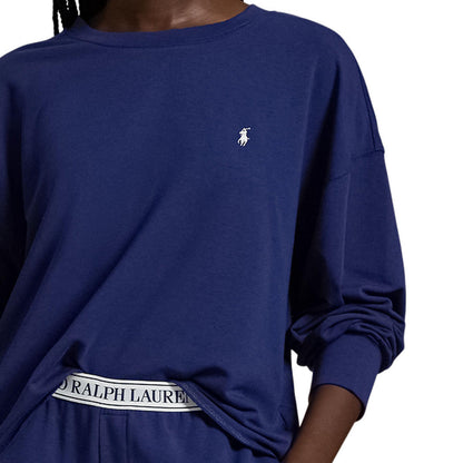Women's Crew-neck Long Sleeve Pyjama Set