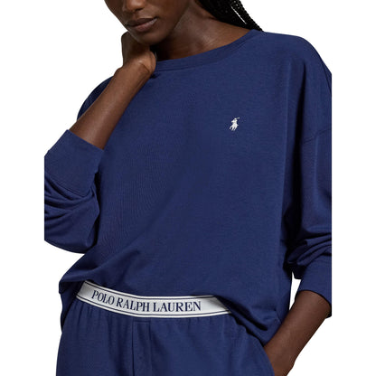 Women's Crew-neck Long Sleeve Pyjama Set