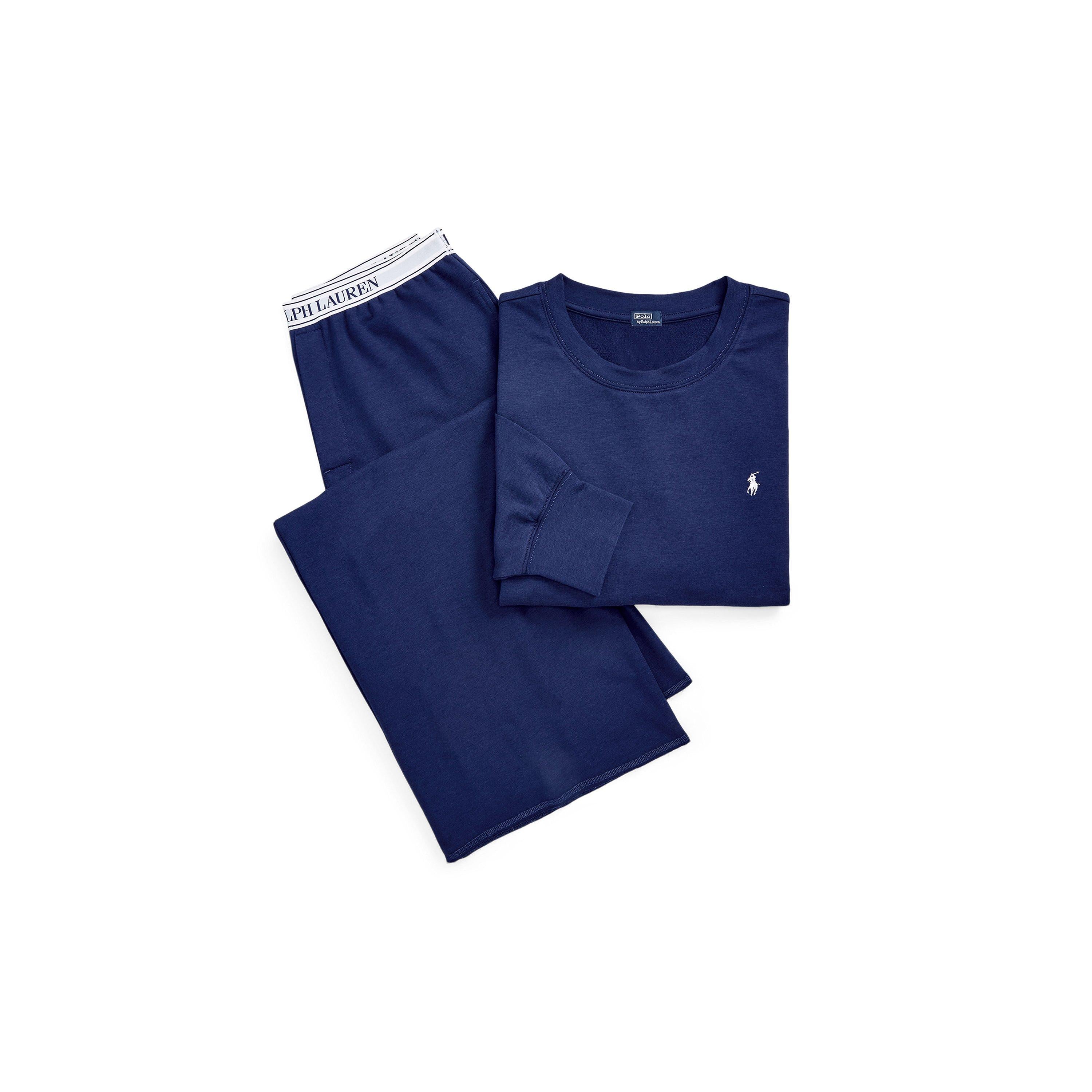 Women's Crew-neck Long Sleeve Pyjama Set