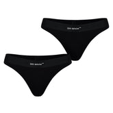 Helvetica Logo 2 Pack Thong