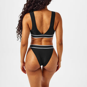 Paris Logo Triangle Bralette