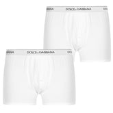 Men's Plain Cotton Stretch Boxers, 2-Pack