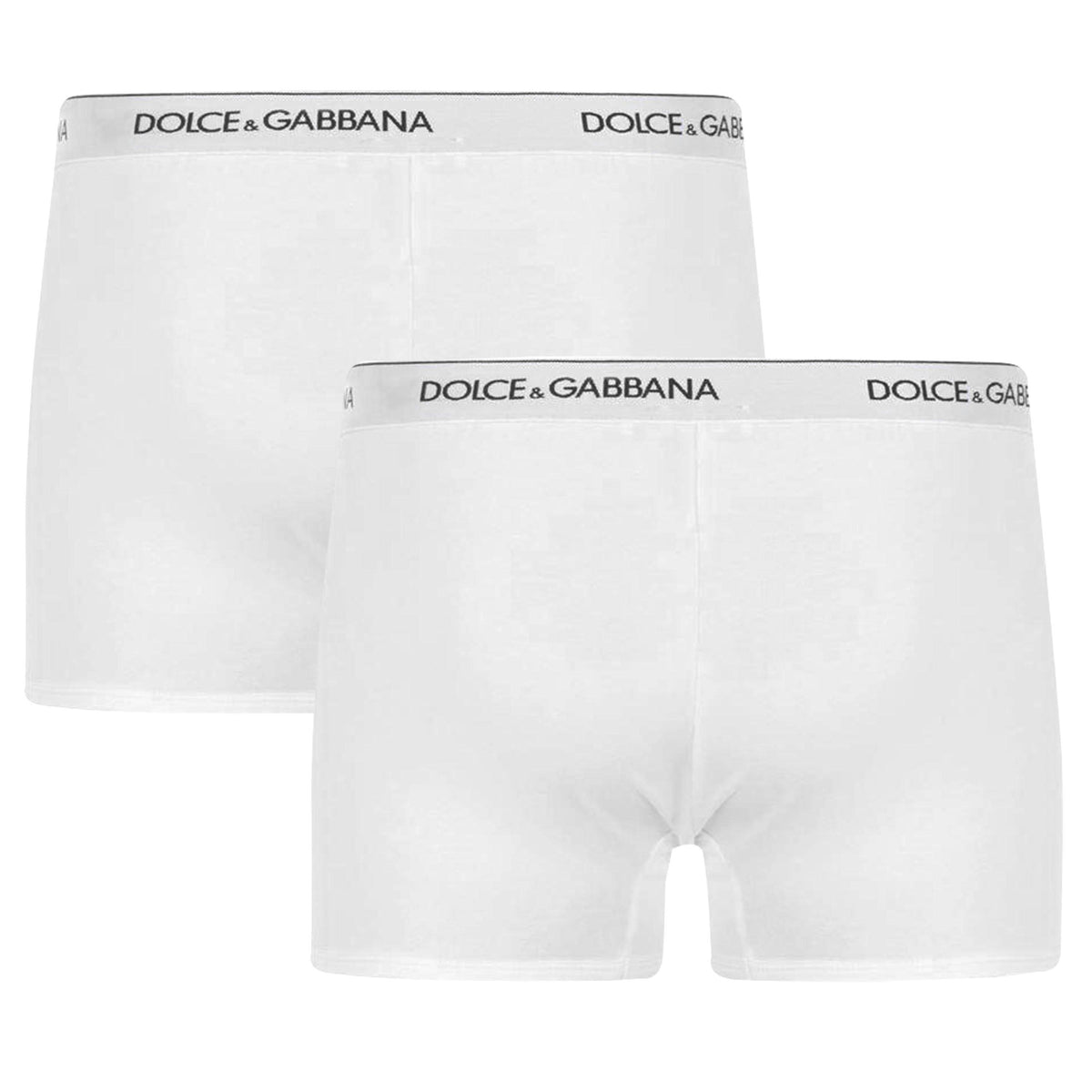 Men's Plain Cotton Stretch Boxers, 2-Pack