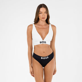 Women's  Bodywear Logo Padded Triangle Bra