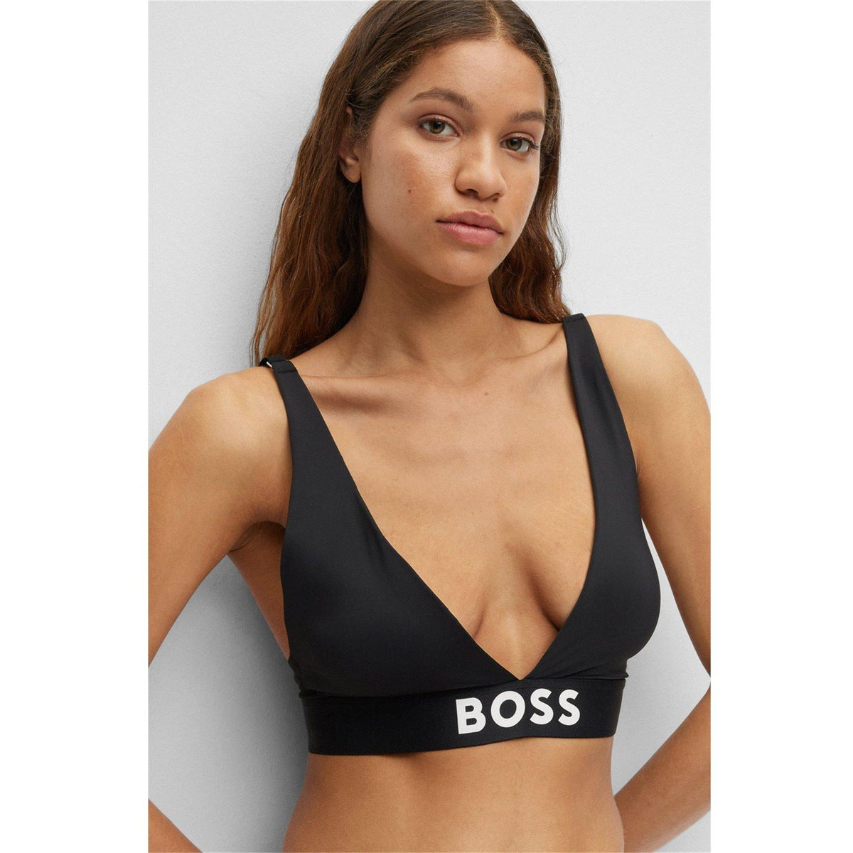 Logo Padded Triangle Bra