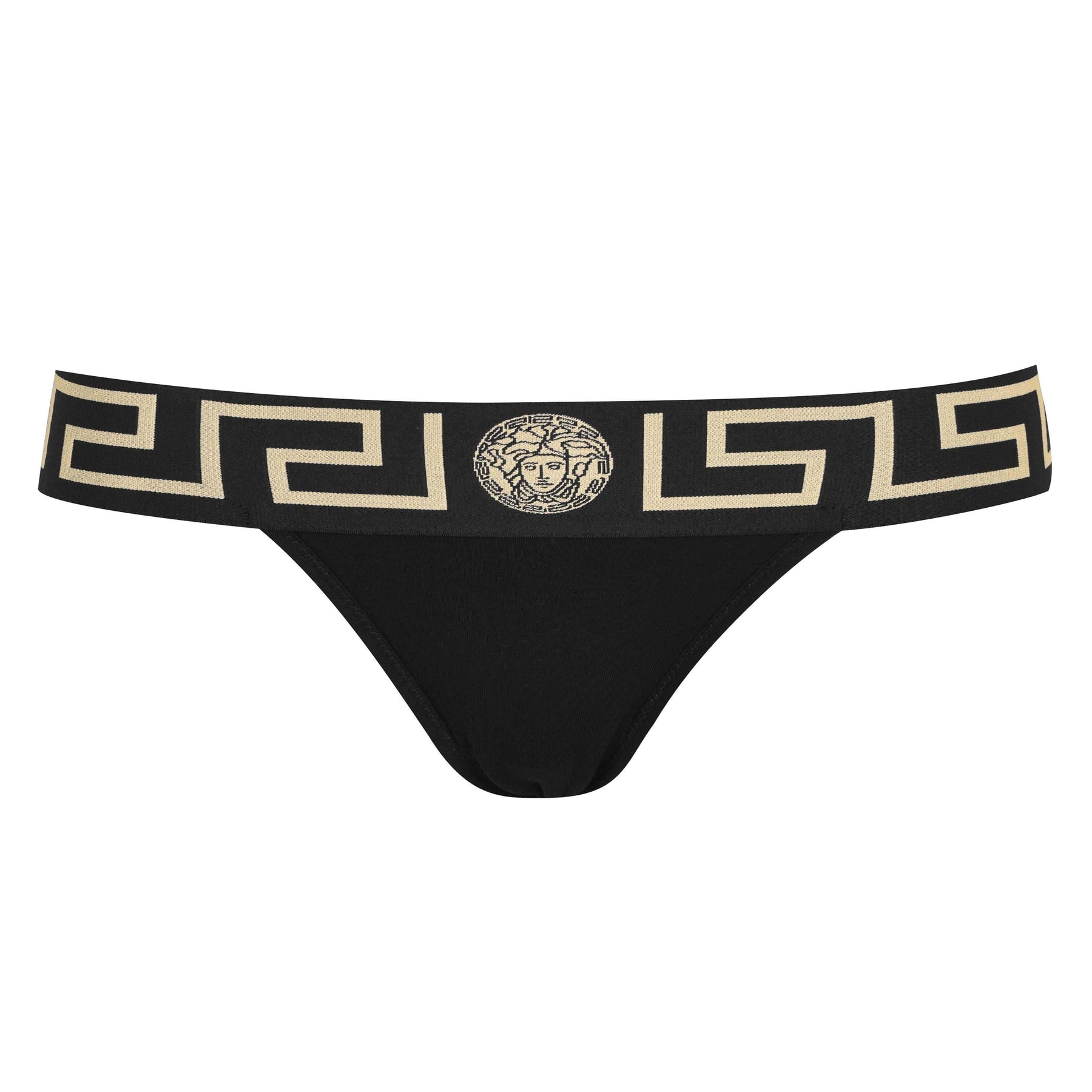 Greca Border Thong