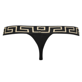 Greca Border Thong