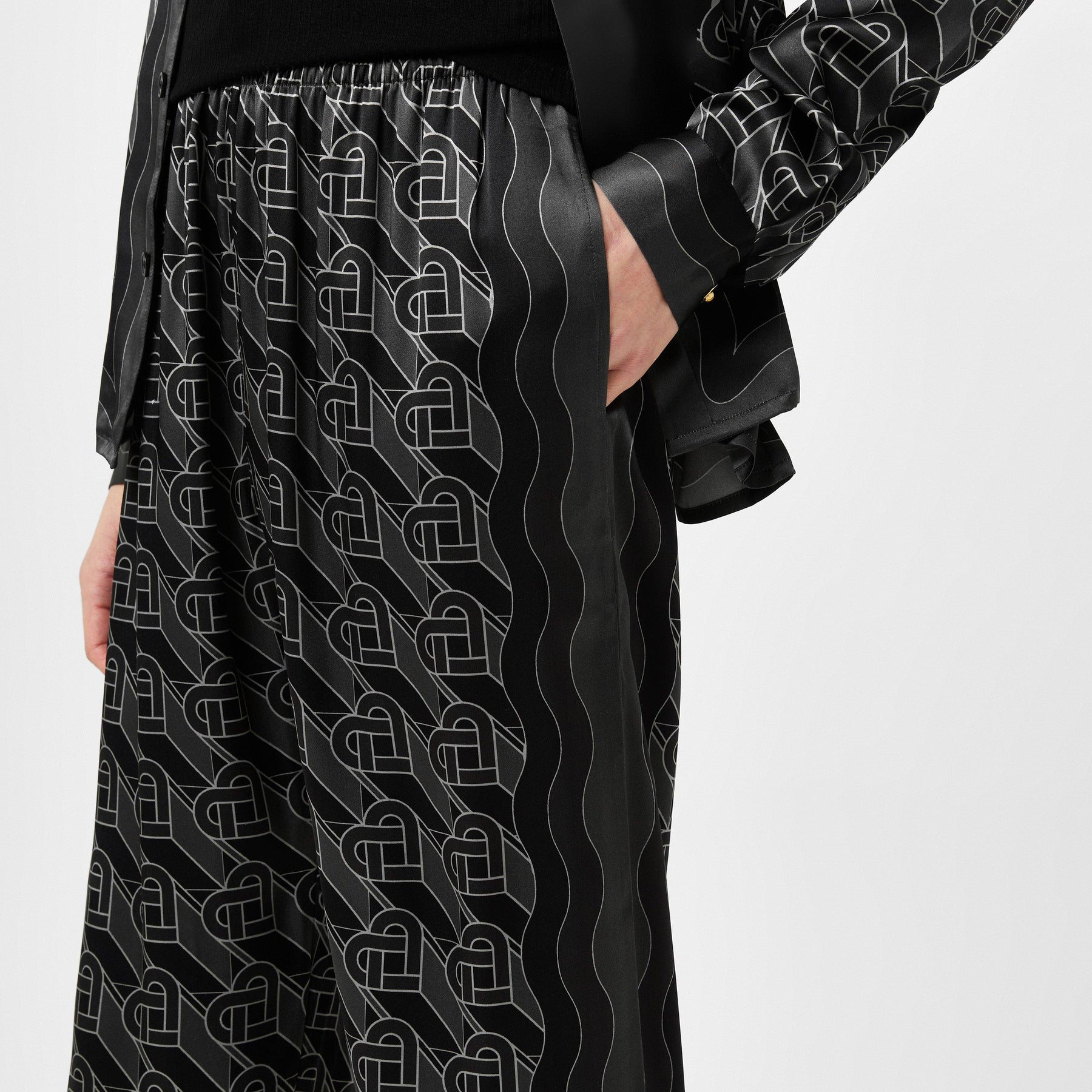 Heart Monogram Pyjama Trousers