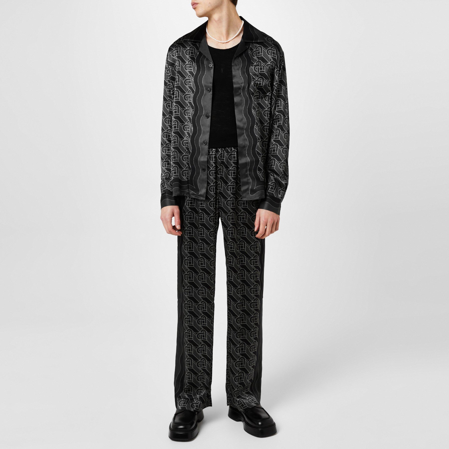 Heart Monogram Pyjama Trousers