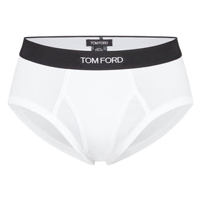 Men's Plain Cotton Briefs, 2-Pack