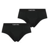 Men's Plain Cotton Briefs, 2-Pack