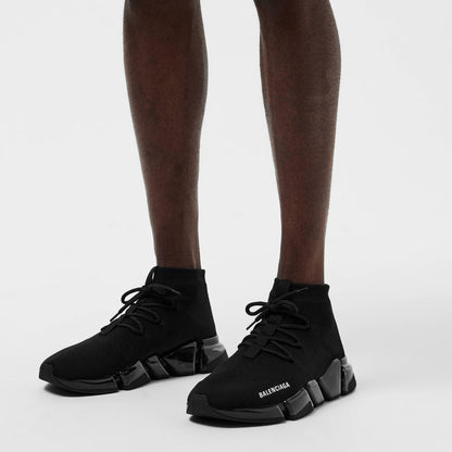 Speed 2.0 Clear Sole Lace-Up Sneakers
