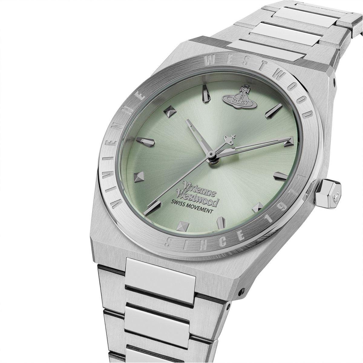 Vivienne Westwood Charterhouse Green Silver Watch