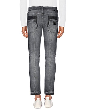 DOLCE&GABBANA DENIM TROUSERS