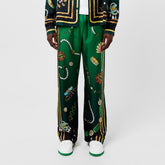 La Boite A Bijoux Silk Trousers