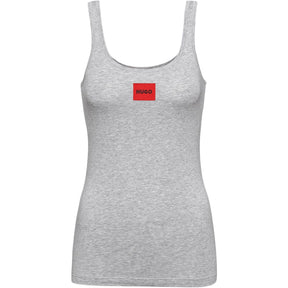 Red Logo Label Vest