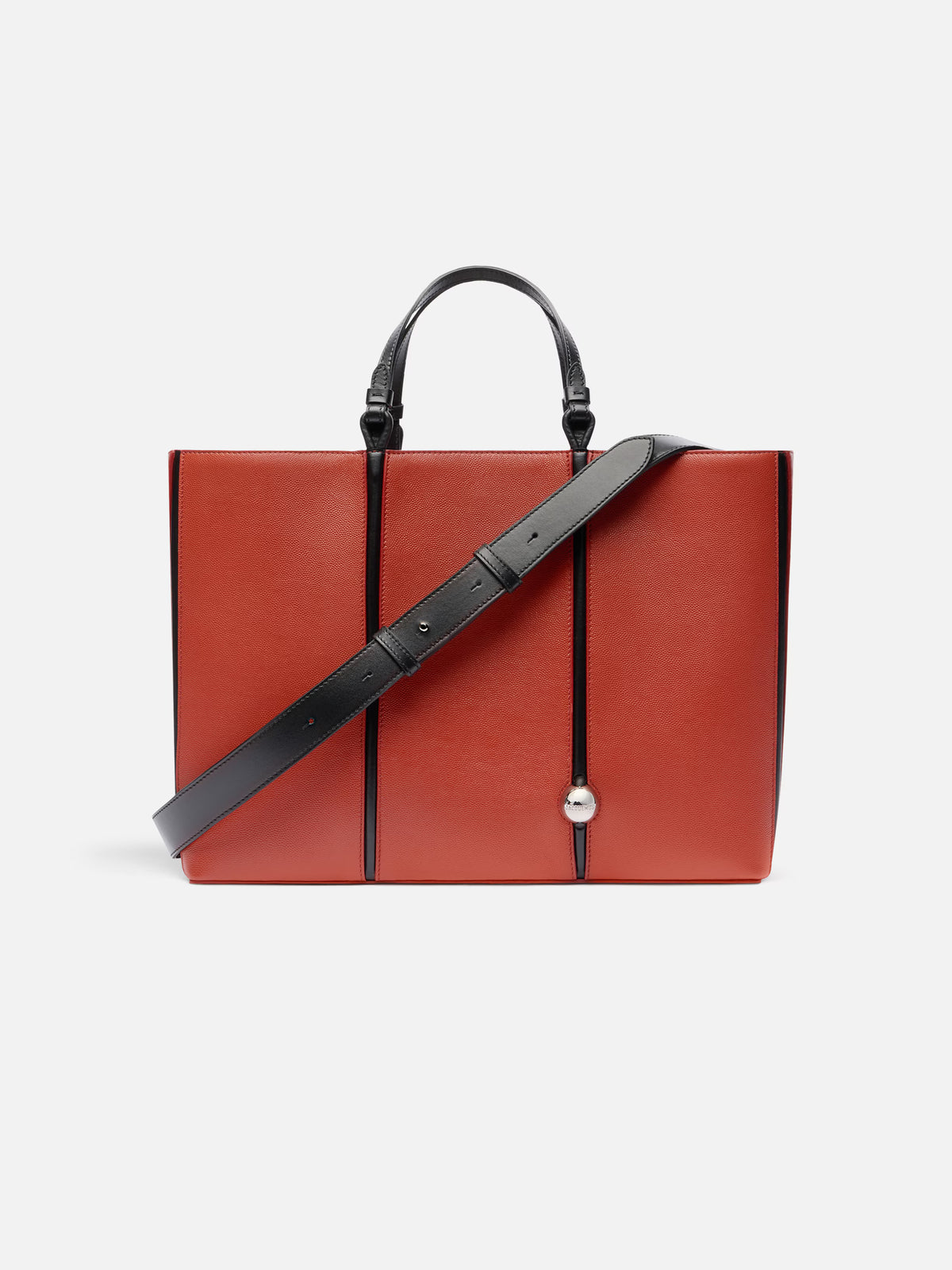 The Marino horizontal shopper bag Soft leather tote bag.