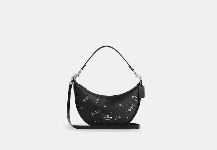 Aria Shoulder Bag With Star Print