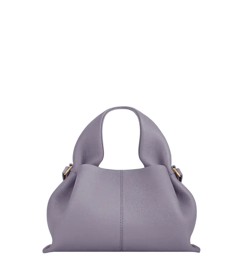 Polene Numéro Neuf Mini Edition Textured Mauve - Size: One Size Bags | Shop From The Mirage