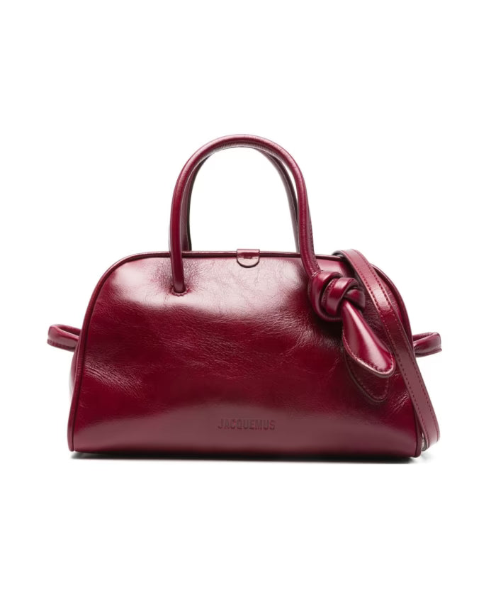 Vintage Bowling Bag Bordeaux