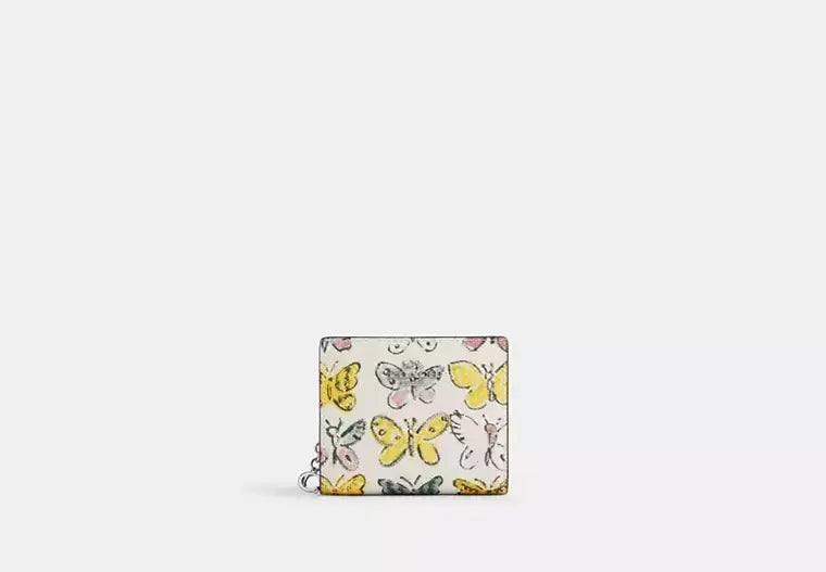 Coach Snap Wallet With Butterfly Print - Wallets | Shop From The Mirage