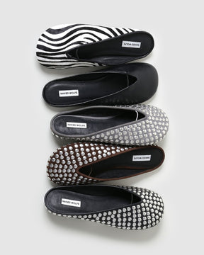 Pippa Brown Studded Suede