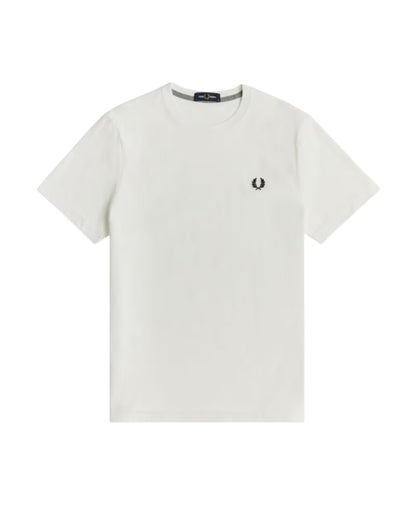 Fred Perry Elegant Cotton T-shirt with Laurel Logo